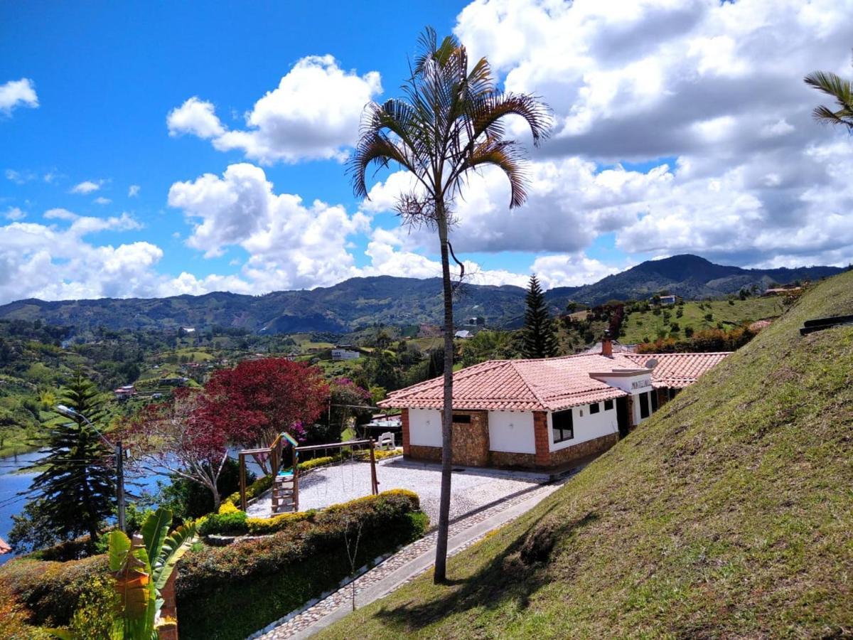 Casa Campestre Montecarlo Guatape- Desayuno A Pareja Villa ภายนอก รูปภาพ