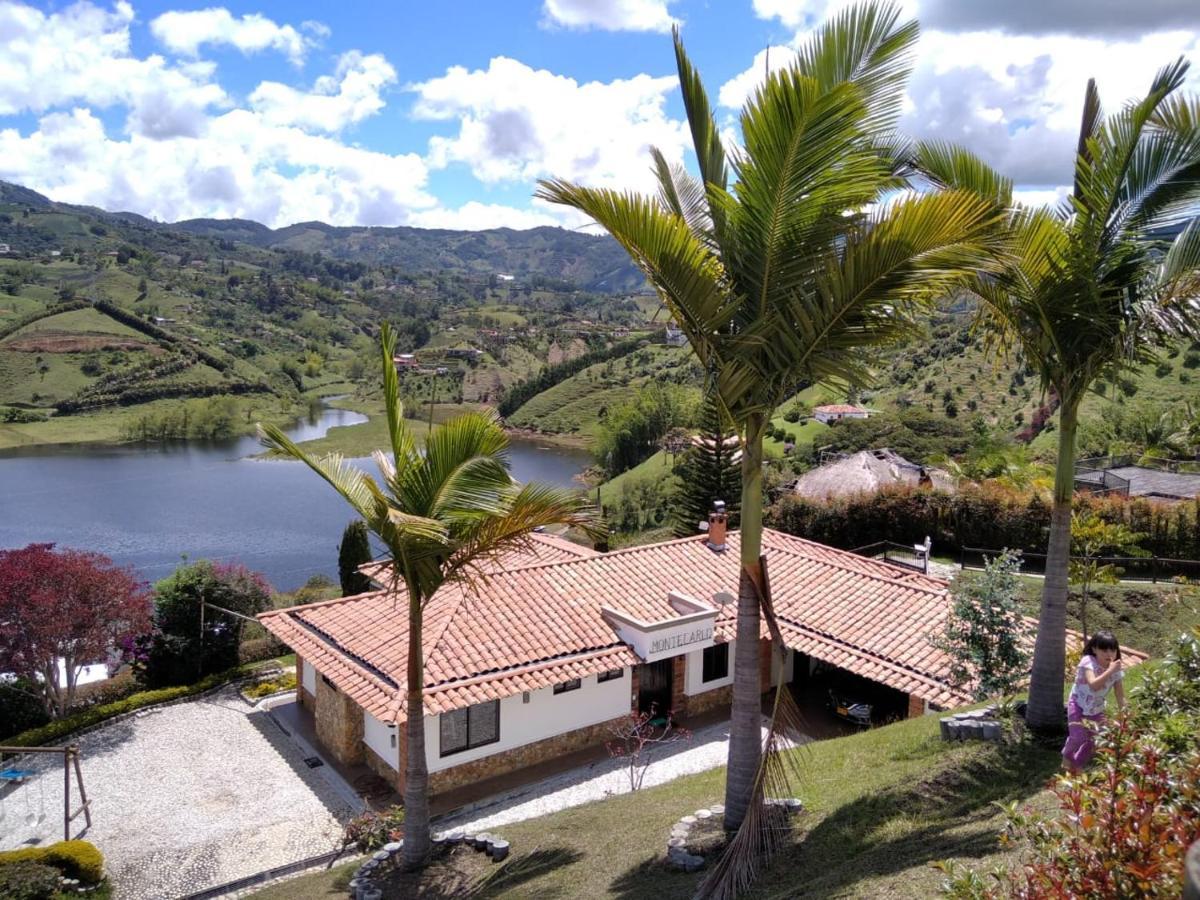 Casa Campestre Montecarlo Guatape- Desayuno A Pareja Villa ภายนอก รูปภาพ