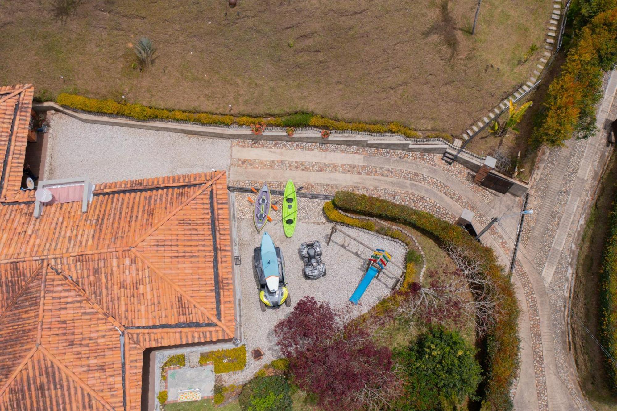 Casa Campestre Montecarlo Guatape- Desayuno A Pareja Villa ภายนอก รูปภาพ