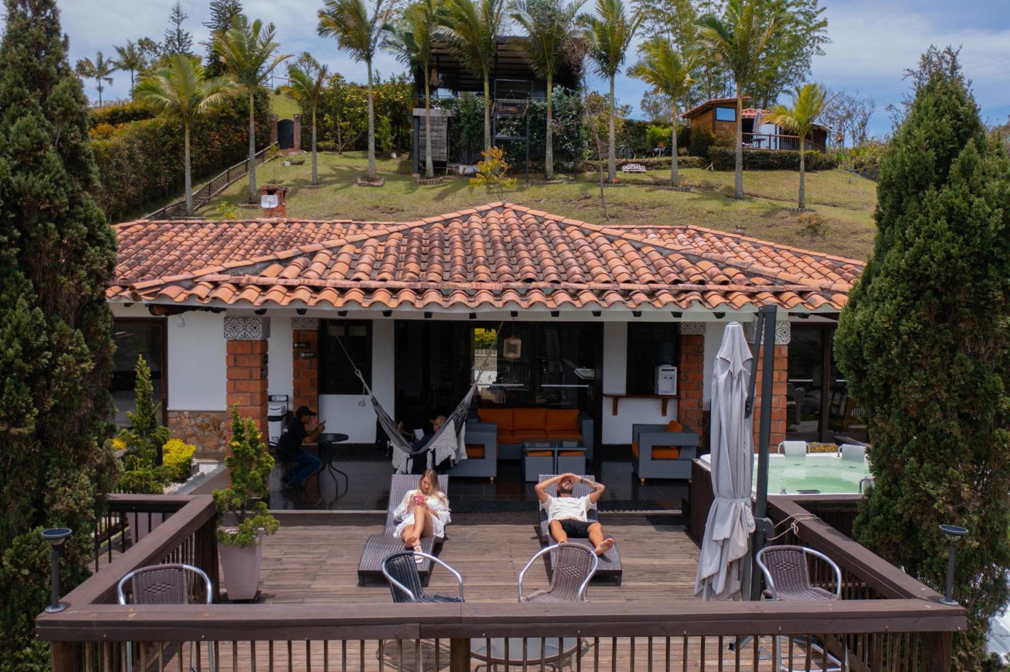 Casa Campestre Montecarlo Guatape- Desayuno A Pareja Villa ภายนอก รูปภาพ