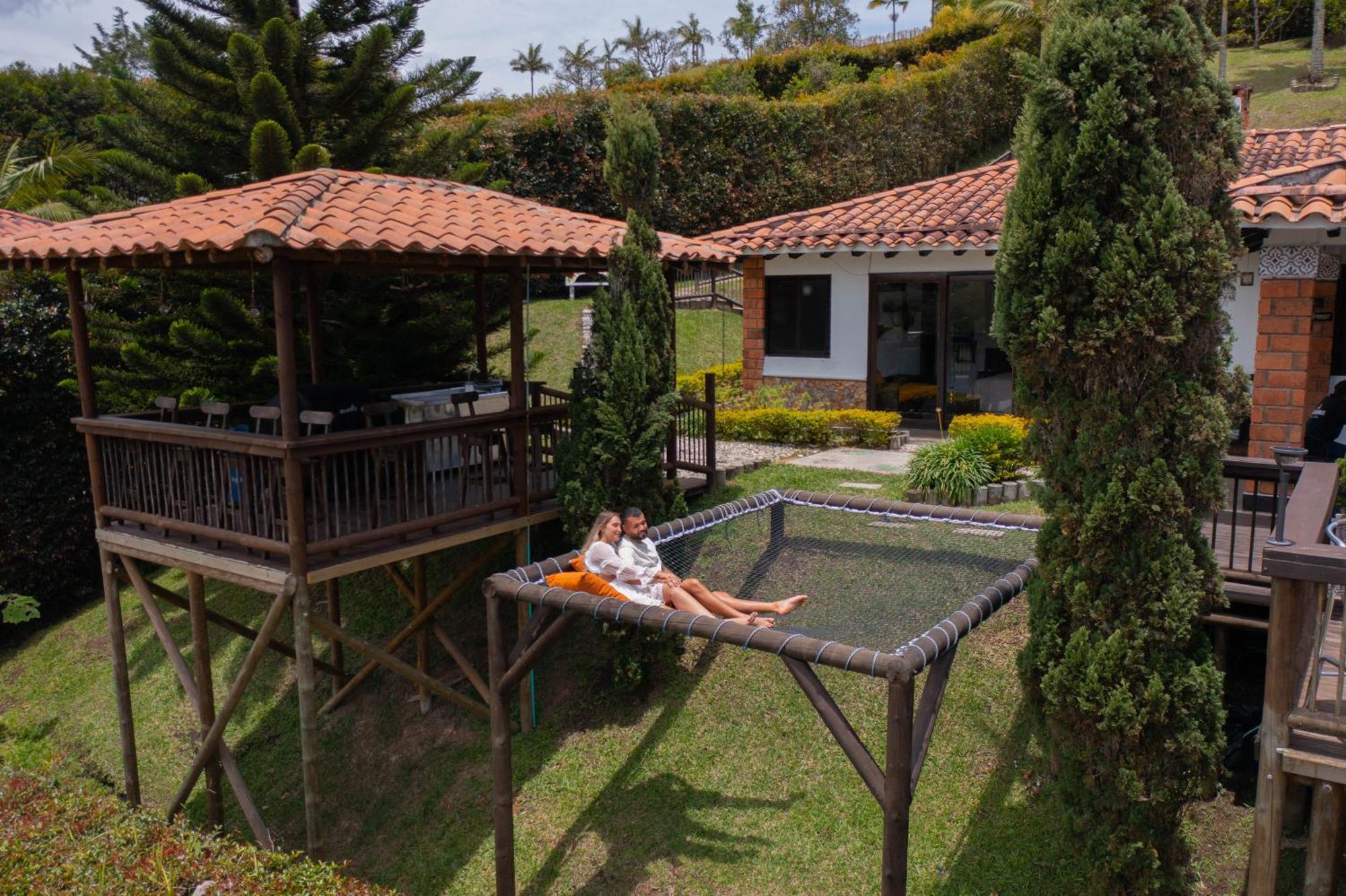 Casa Campestre Montecarlo Guatape- Desayuno A Pareja Villa ภายนอก รูปภาพ