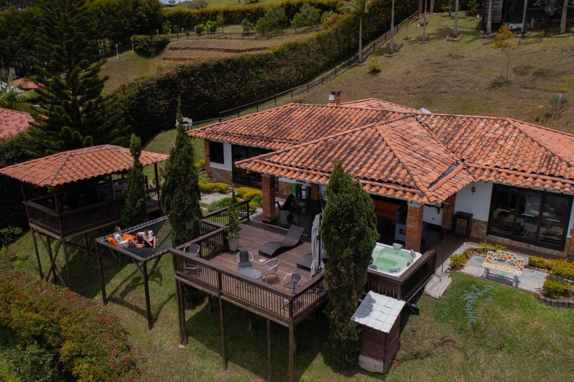 Casa Campestre Montecarlo Guatape- Desayuno A Pareja Villa ภายนอก รูปภาพ